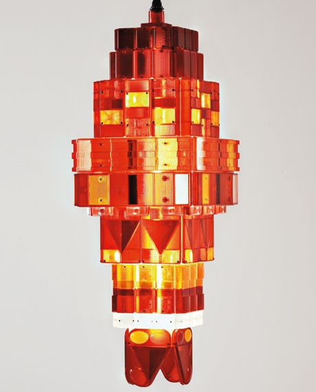 'Tail LIght' chandelier, 2007 by Stuart Haygarth - Phillips de Pury & Company